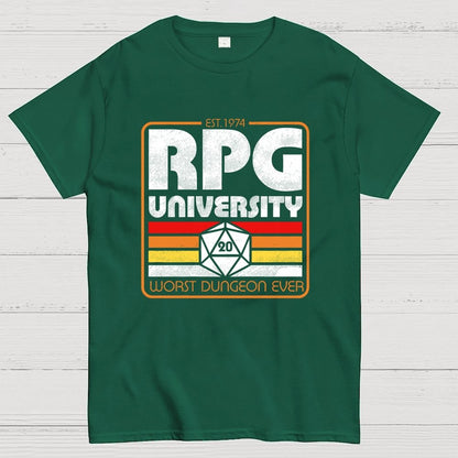 RPG University Vintage Geek T-Shirt
