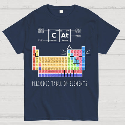 Periodic Table Of Cats Geek T-Shirt