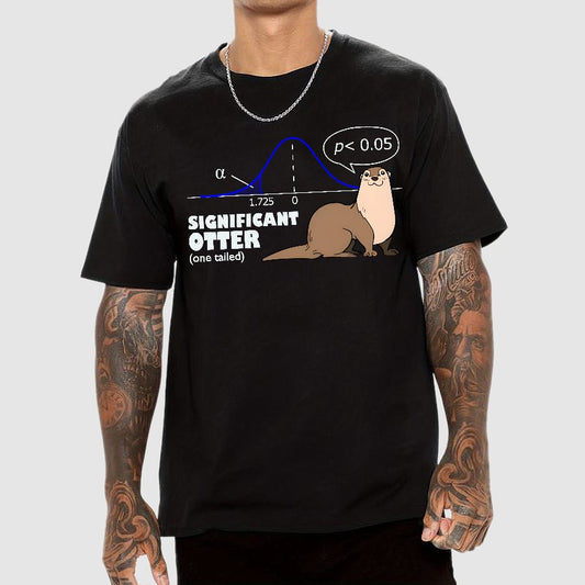 Significant Otter (One Tailed) Geek T-Shirt