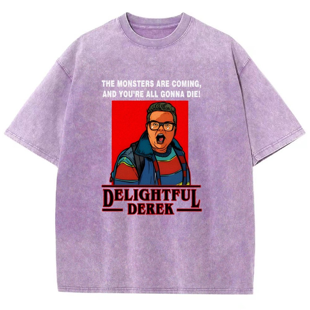 Delightful Hero Vintage Distressed T-shirt
