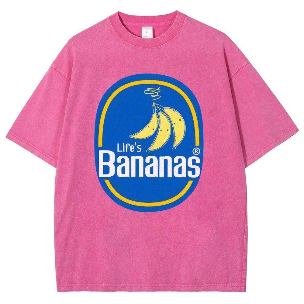Life's Bananas Vintage Distressed T-shirt