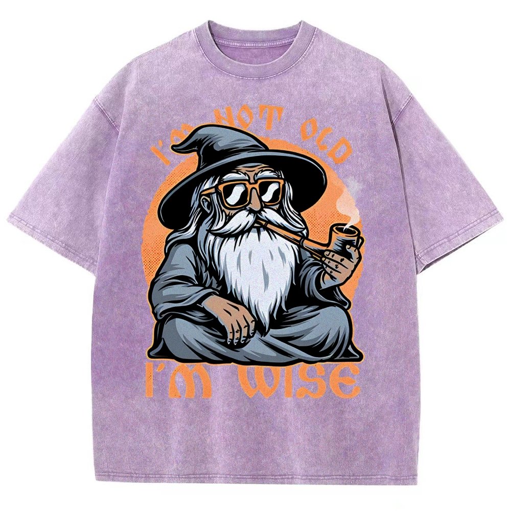 Wise Old Wizard Vintage Distressed T-shirt