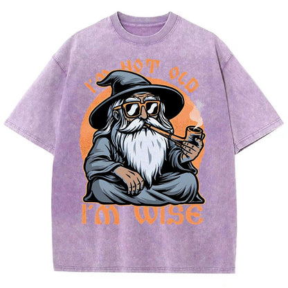 Wise Old Wizard Vintage Distressed T-shirt