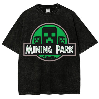 Mining Park Vintage Distressed T-shirt