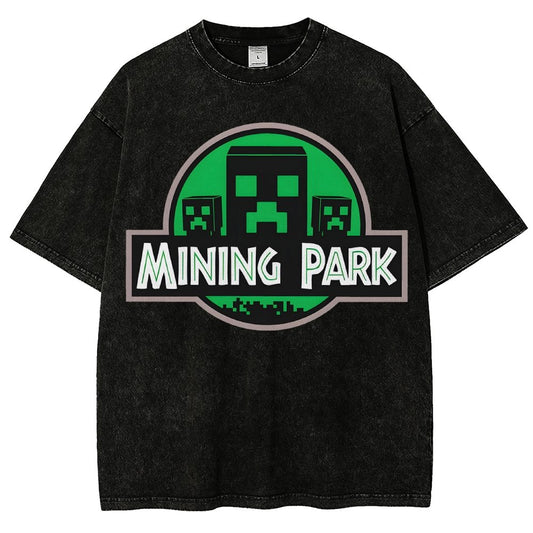 Mining Park Vintage Distressed T-shirt