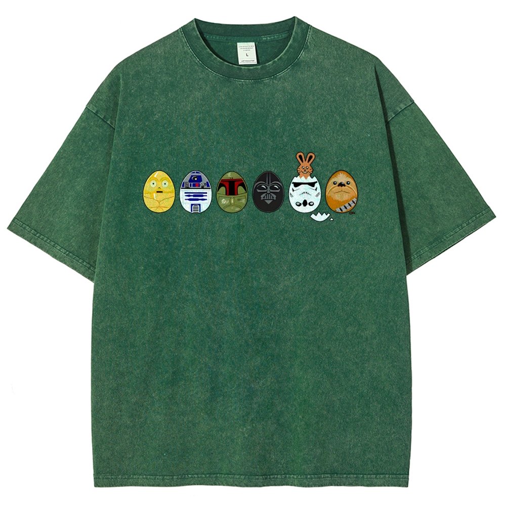 Easter Egg Vintage Distressed T-shirt