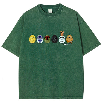 Easter Egg Vintage Distressed T-shirt