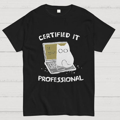 Certified IT Professional Geeky T-Shirt