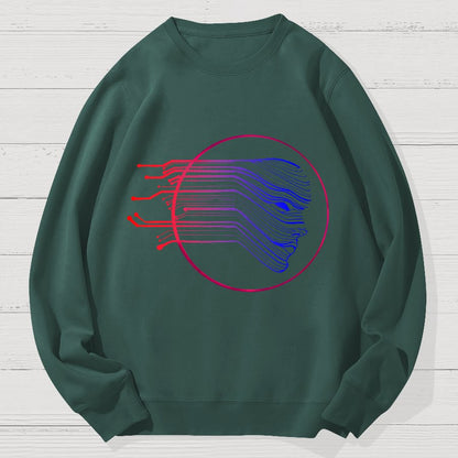 Artificial Intelligence Geek Cotton Sweatshirt