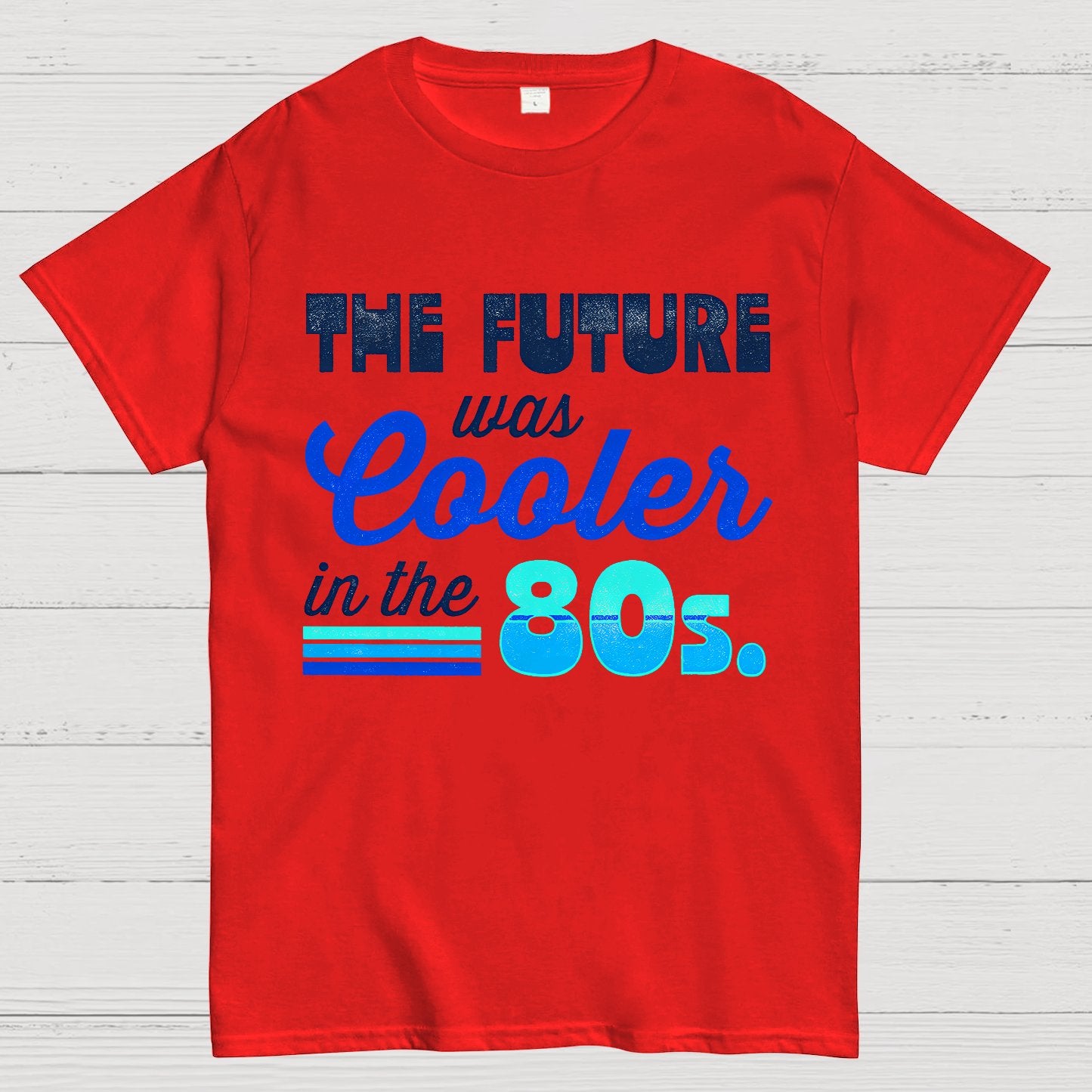 The Future Was Cooler In The Past Geek T-Shirt