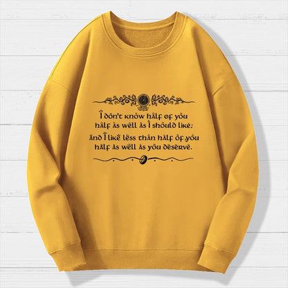 111th Birthday Geek Cotton Sweatshirt