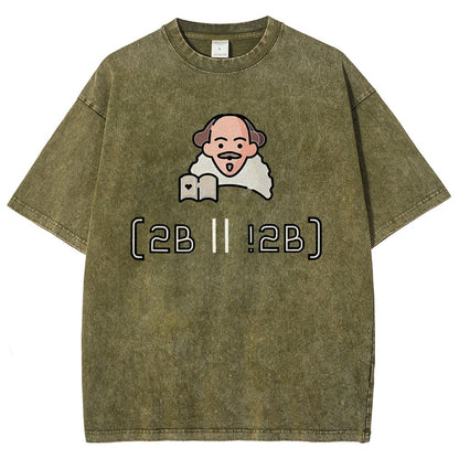 To Be Or Not To Be That Is The Question Essential Vintage Distressed T-shirt