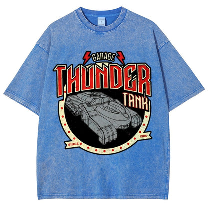 Thunder Tank Garage Buy Now Vintage Distressed T-shirt