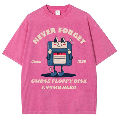 GMDSS floppy disk hero Vintage Distressed T-shirt