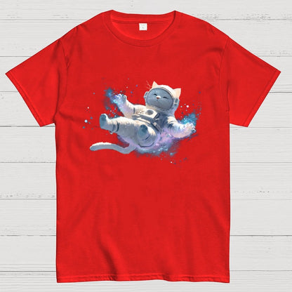 Astronaut Cat Geek T-Shirt