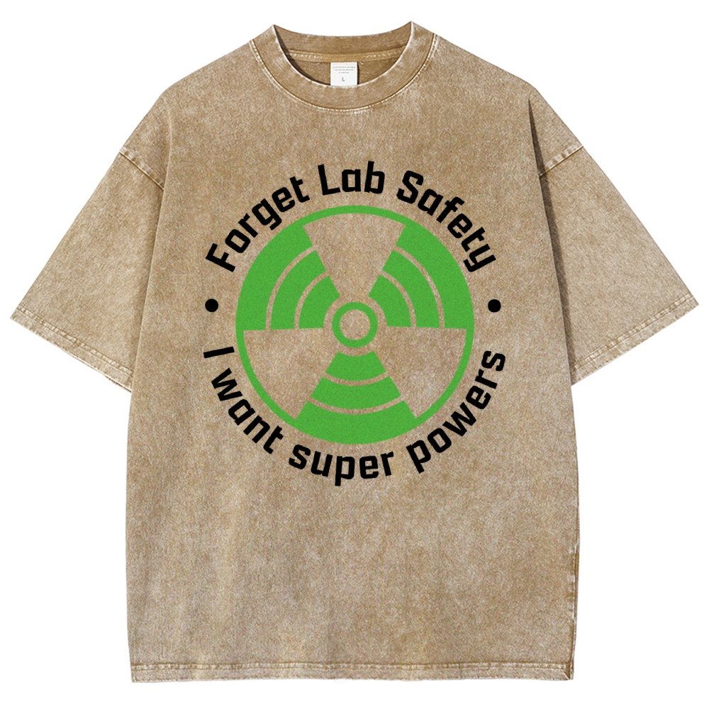 Forget Lab Safety Vintage Distressed T-shirt