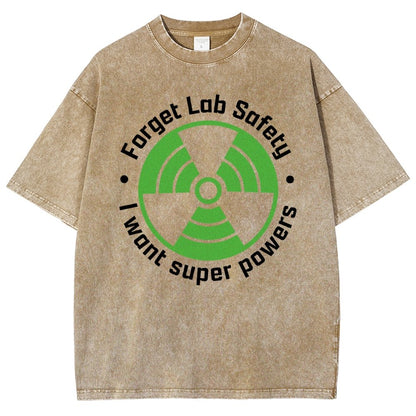 Forget Lab Safety Vintage Distressed T-shirt