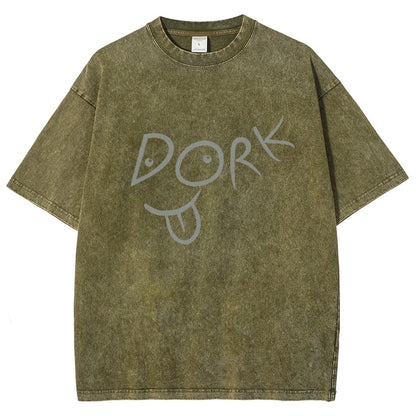 Go Dork Vintage Distressed T-shirt