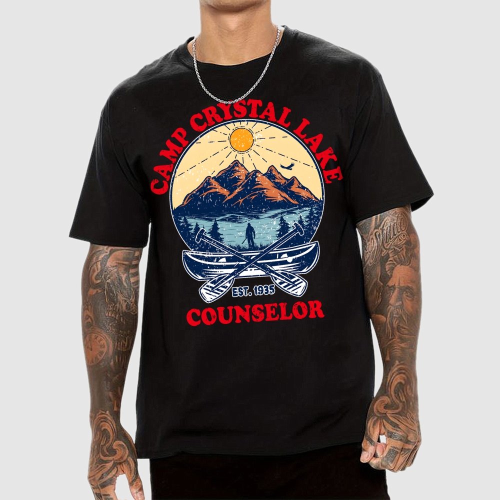 Camp Mystic Lake Unisex Geek T-Shirt