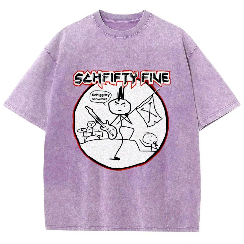 Schfifty Five Vintage Distressed T-shirt