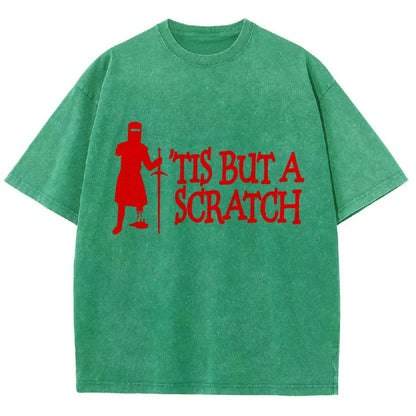 TIS BUT A SCRATCH Vintage Distressed T-shirt