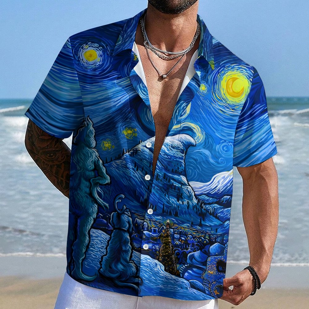 Starry MysticLand Geek Hawaiian Shirt