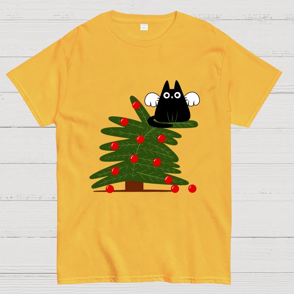 Angel Kitty Geek T-Shirt