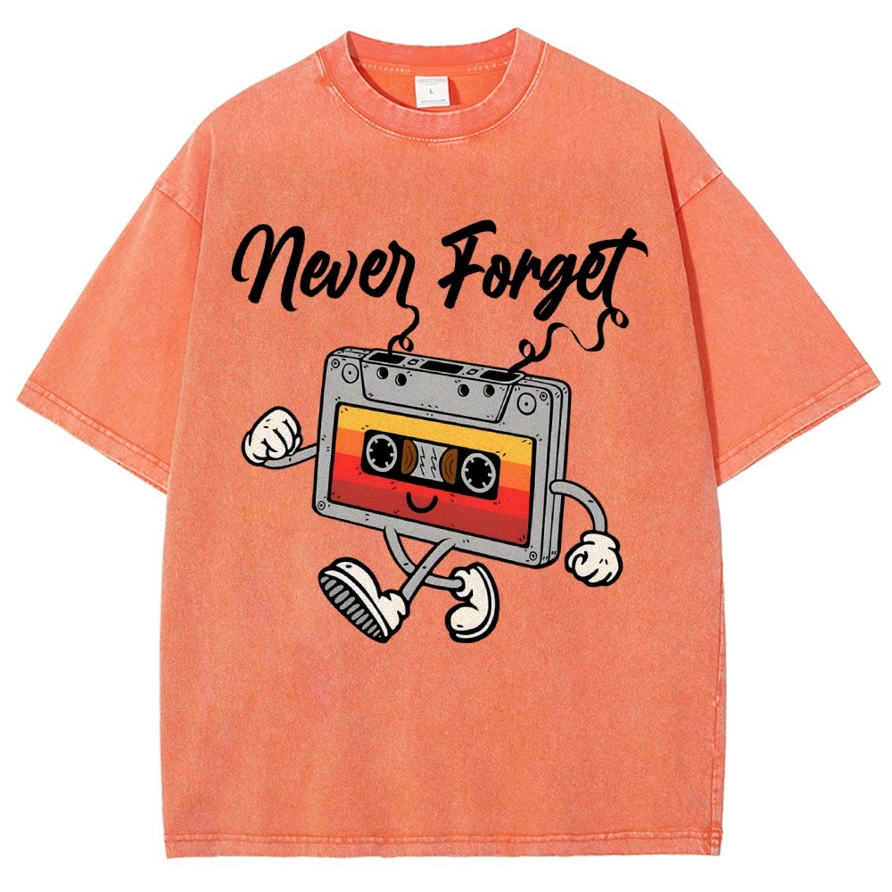 Never forget Vintage Distressed T-shirt