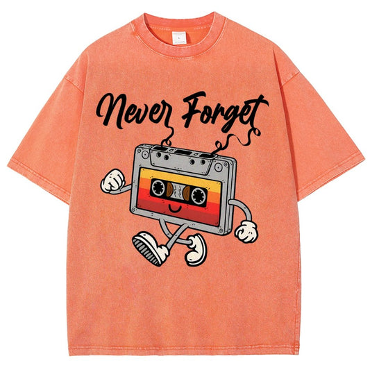 Never forget Vintage Distressed T-shirt