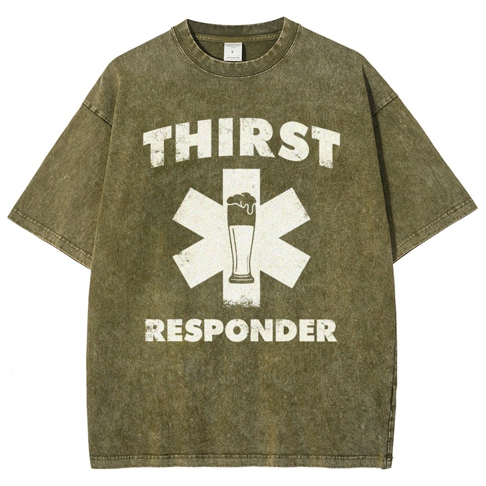 Thirst Responder Vintage Distressed T-shirt