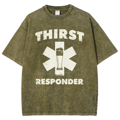 Thirst Responder Vintage Distressed T-shirt