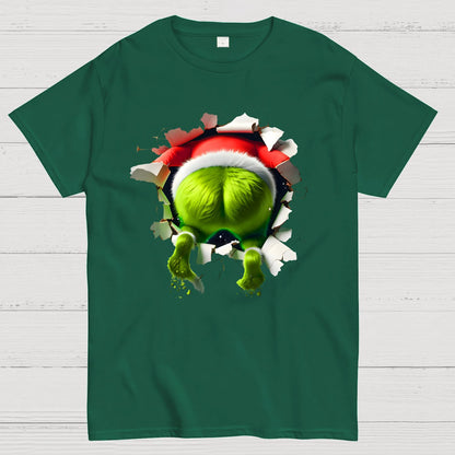 Funny Christmas Character Ass Geek T-Shirt