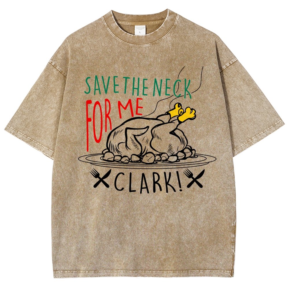 Save The Neck For Me Guy Vintage Distressed T-shirt