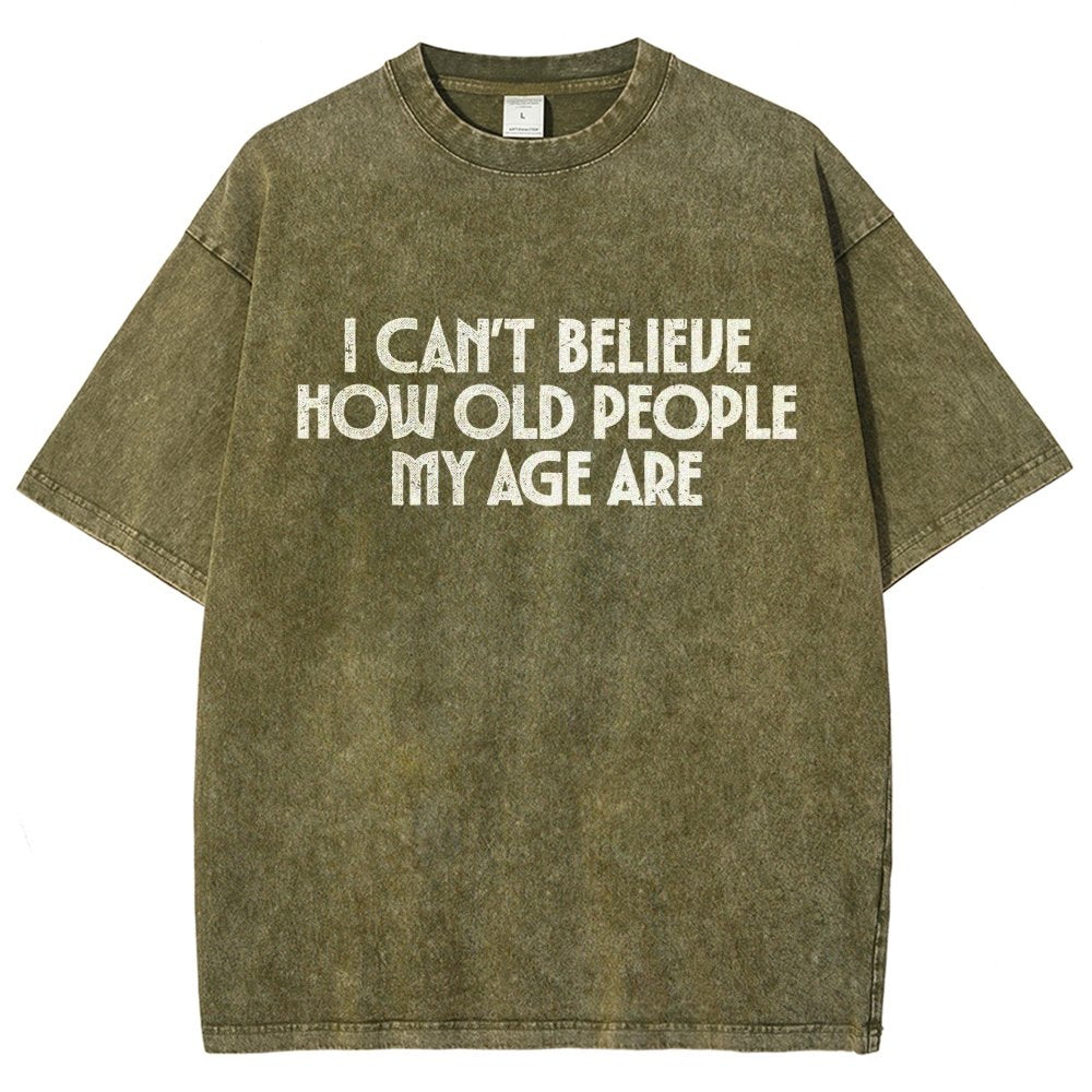 Chronically Young Vintage Distressed T-shirt