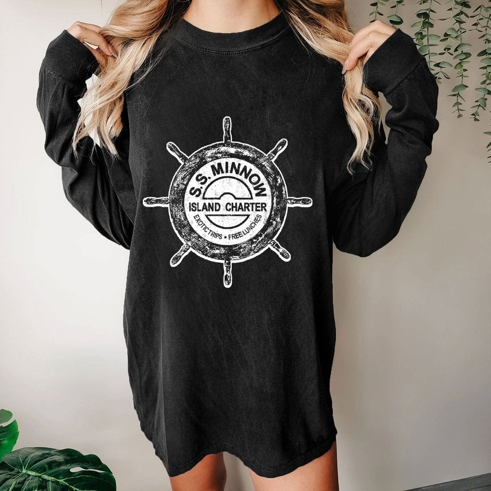 SS Minnow Tour Washed Long Sleeve Tee