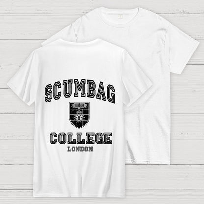 Scumbag College Unisex  Back Printing Geek T-Shirt