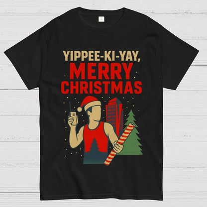 Yippee-Ki-Yay Merry Christmas Geek T-Shirt