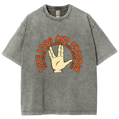The Result Of Playing With Super Glue Vintage Distressed T-shirt