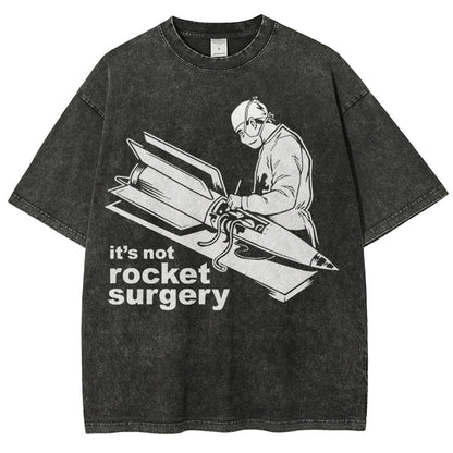 Rocket Surgery Vintage Distressed T-shirt