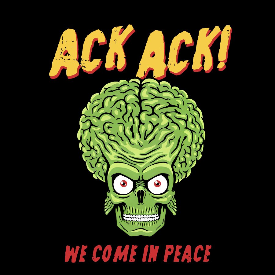 We Come In Peace Geeky T-Shirt