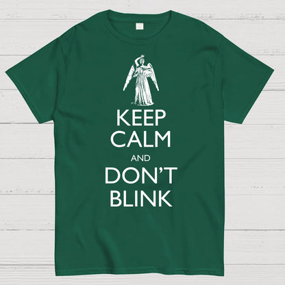 Keep Calm And Don't Blink Geek T-Shirt