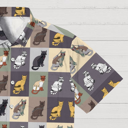 Cats Geek Hawaiian Shirt