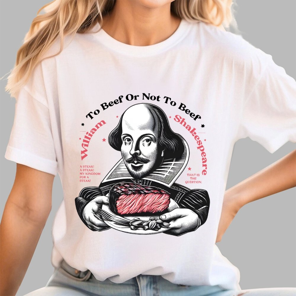 To Beef Or Not To Beef Geek T-Shirt