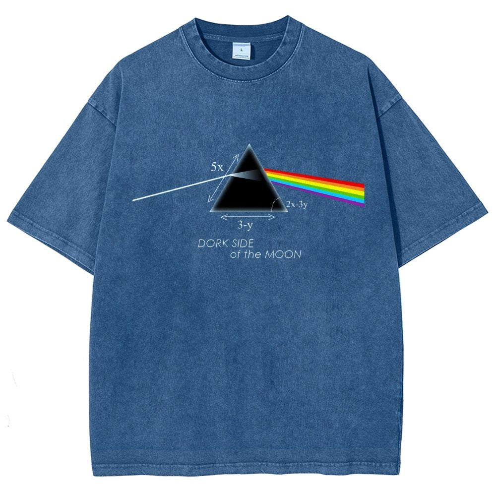 Dork World Of The Moon Vintage Distressed T-shirt