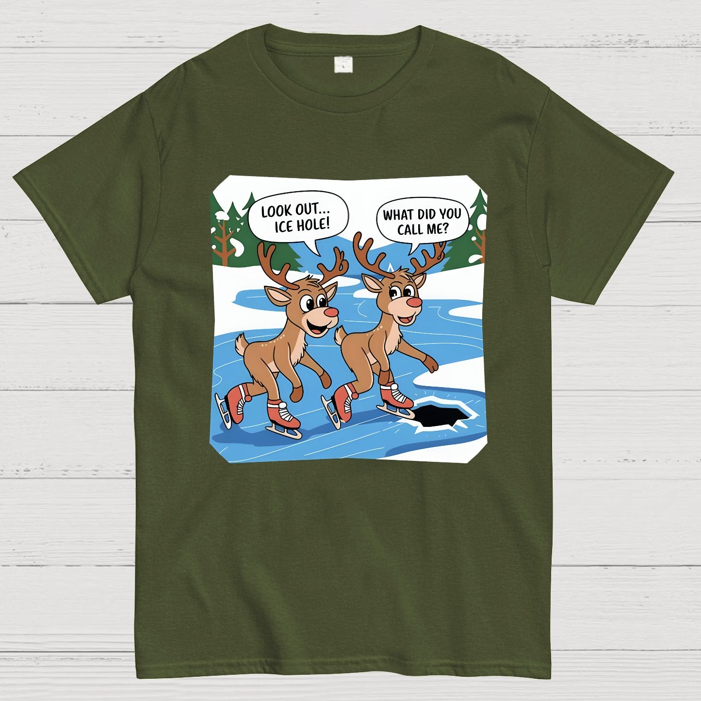 Look Out..Ice Hole, What Did You Call Me Funny Geek T-Shirt