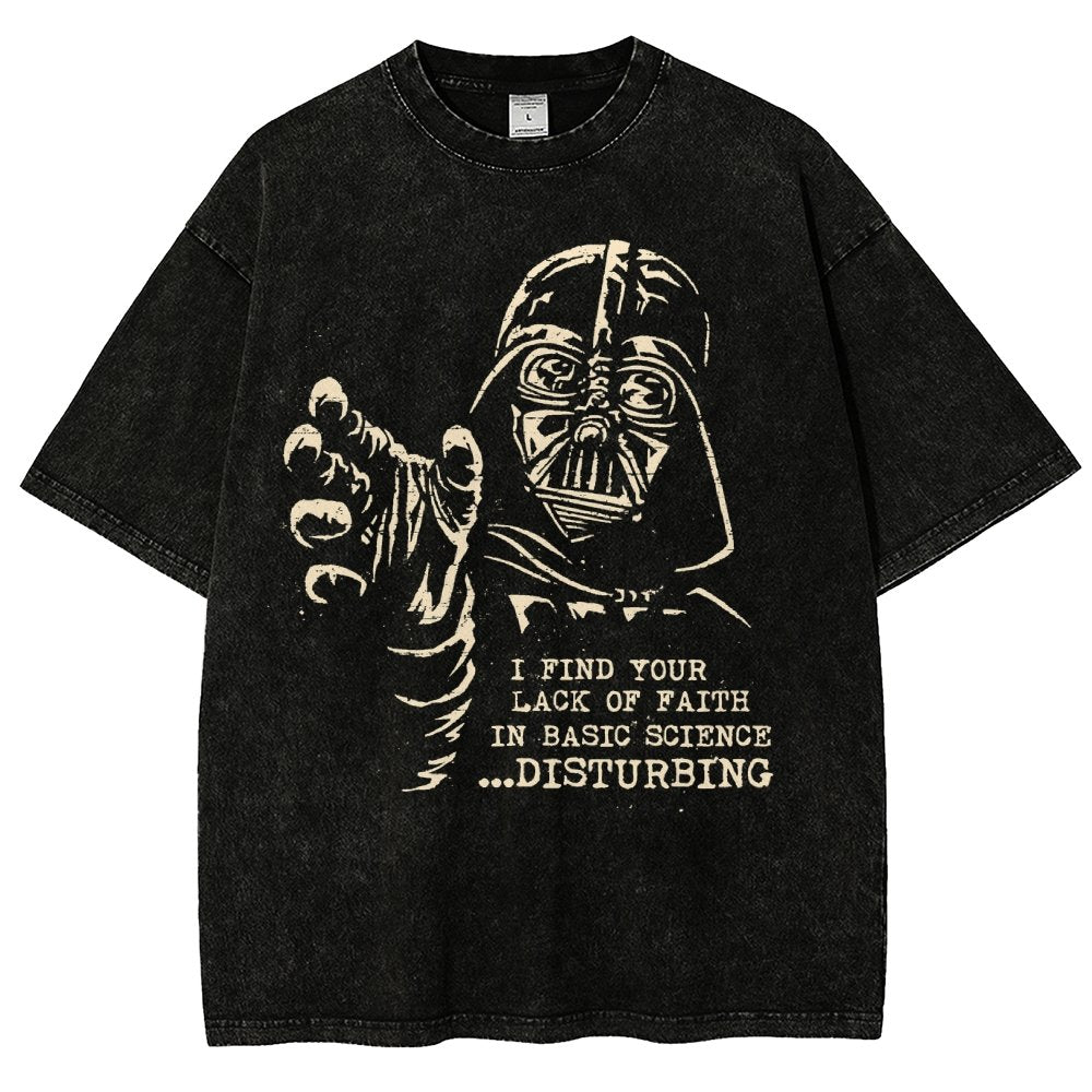 Basic Science Vintage Distressed T-shirt