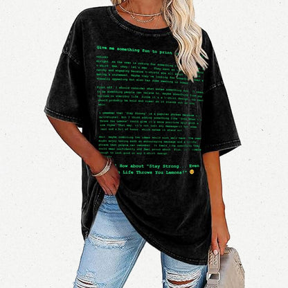 DeepSeek-R1 is Not Good at T-shirts Vintage Distressed T-shirt