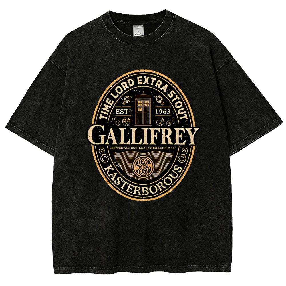 Cosmic Explorer Stout Vintage Distressed T-shirt