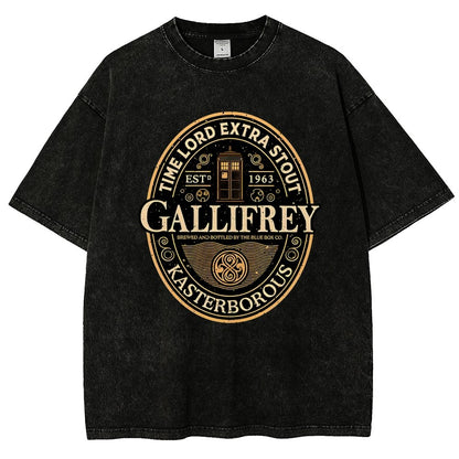 Cosmic Explorer Stout Vintage Distressed T-shirt