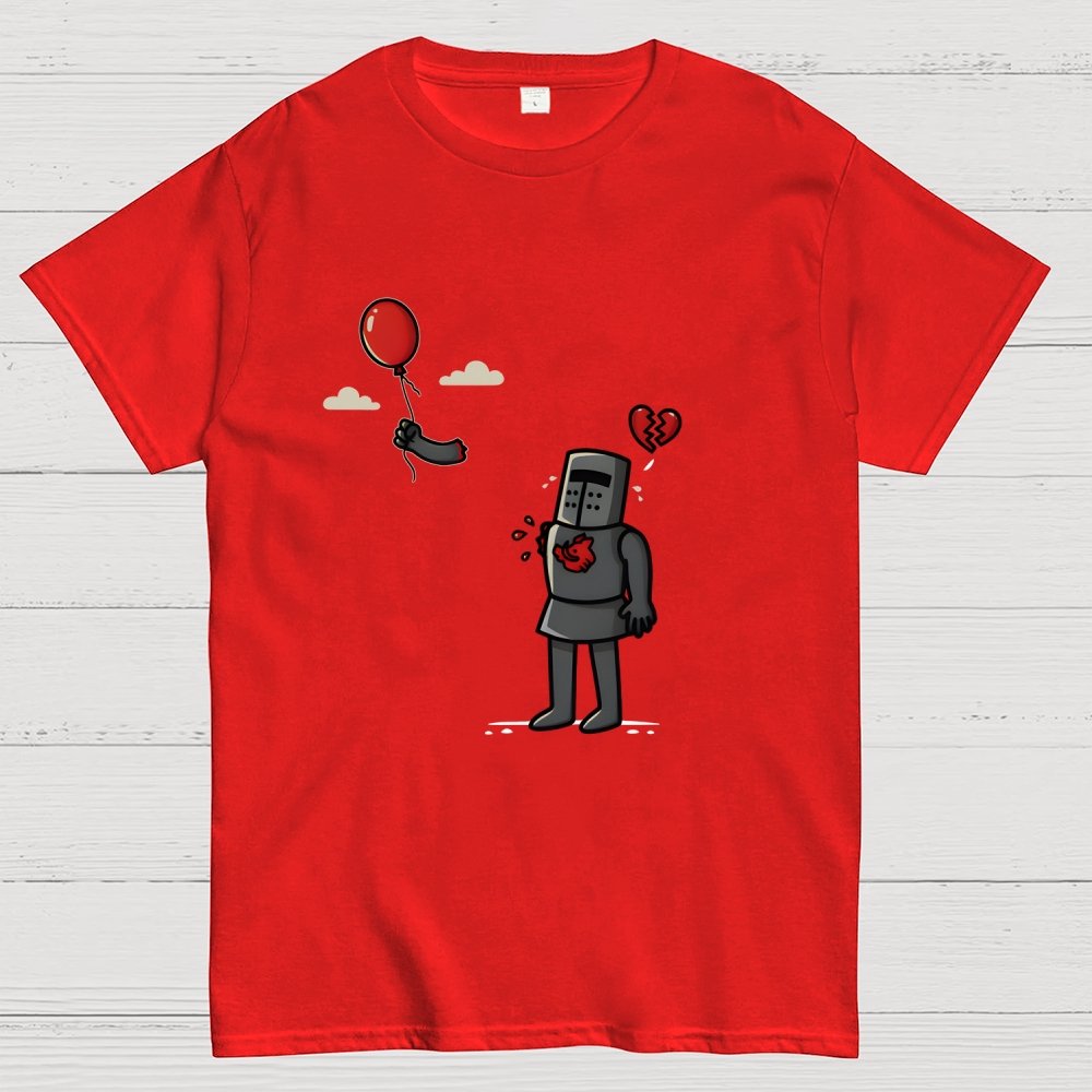 Knight With Balloon Geek T-Shirt